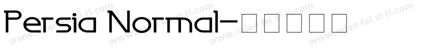 Persia Normal字体转换